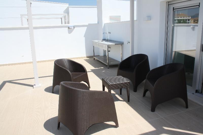 Aqua Apartments Vento, Marbella Bagian luar foto