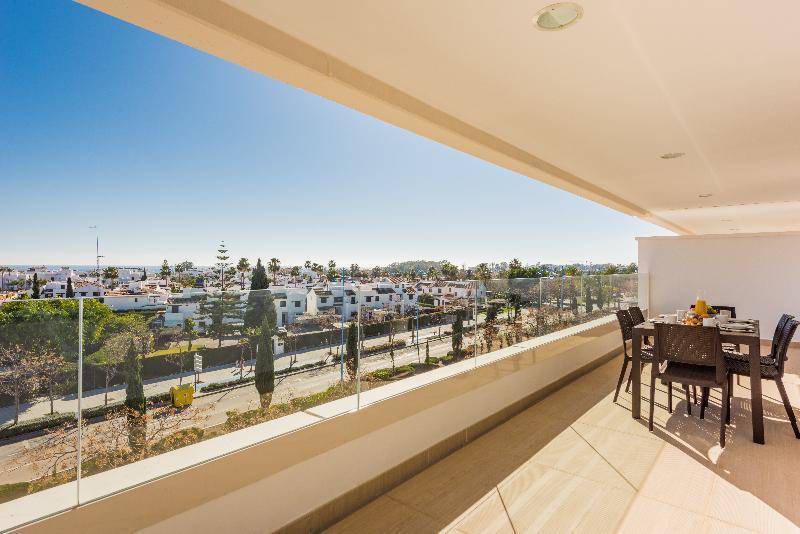 Aqua Apartments Vento, Marbella Bagian luar foto